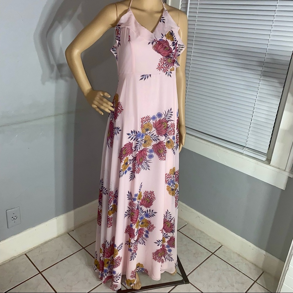 LULU’S Maxi dress floral size S
